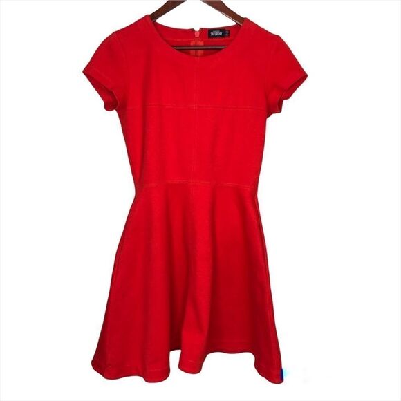 Kate Spade  Saturday Red Dress Size XS - Picture 2 of 7